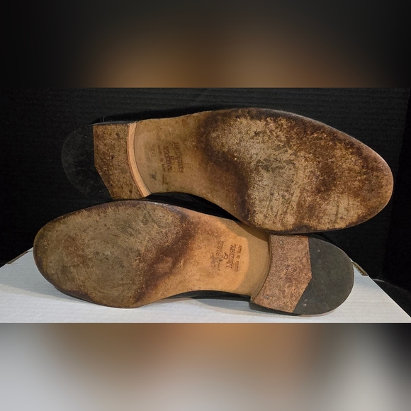 Johnston & Murphy Cellini Black Leather Tassel Loafers Men's Size 9 M Dress Shoe - Picture 11 of 13